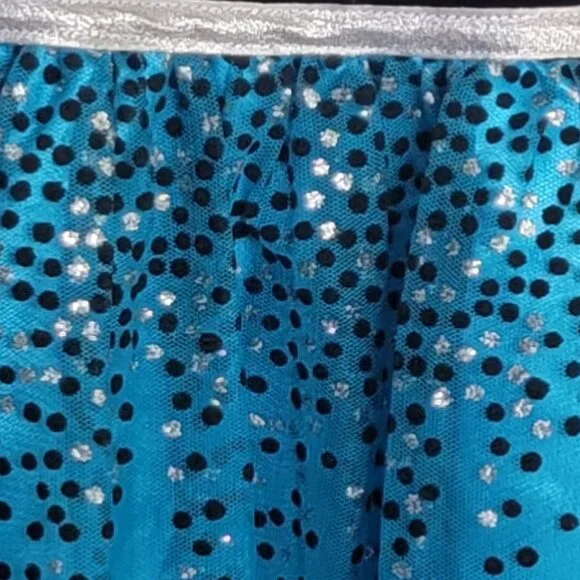 Jona Michelle Holiday Formal Dress Velvet Bodice Button Back Teal Blue 10 - Picture 5 of 17